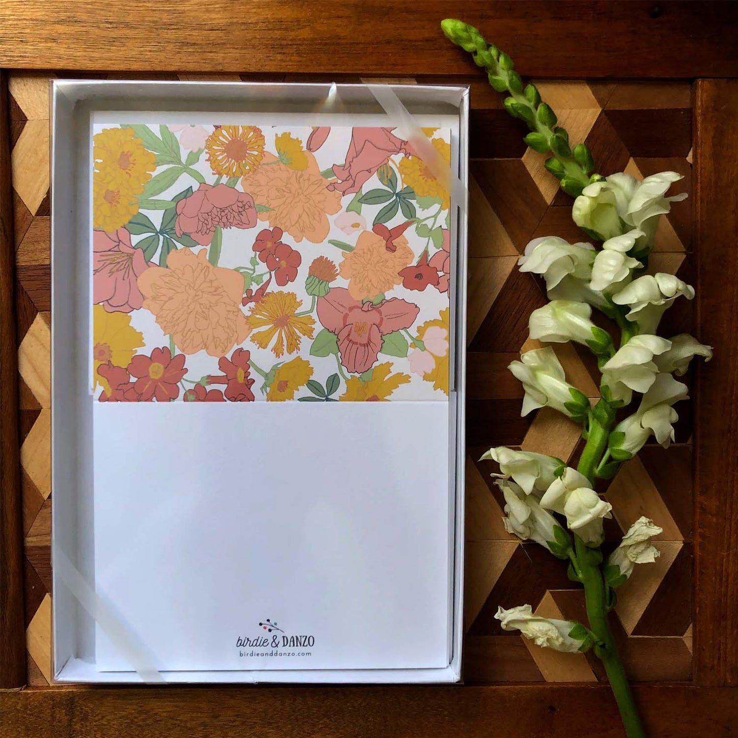 Mixed Florals Folded Cards