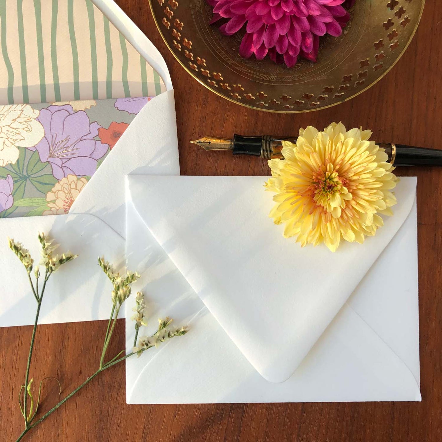 Mixed Florals Folded Cards