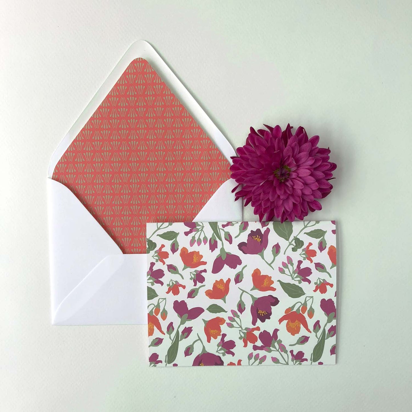 Mock Orange Folded Cards