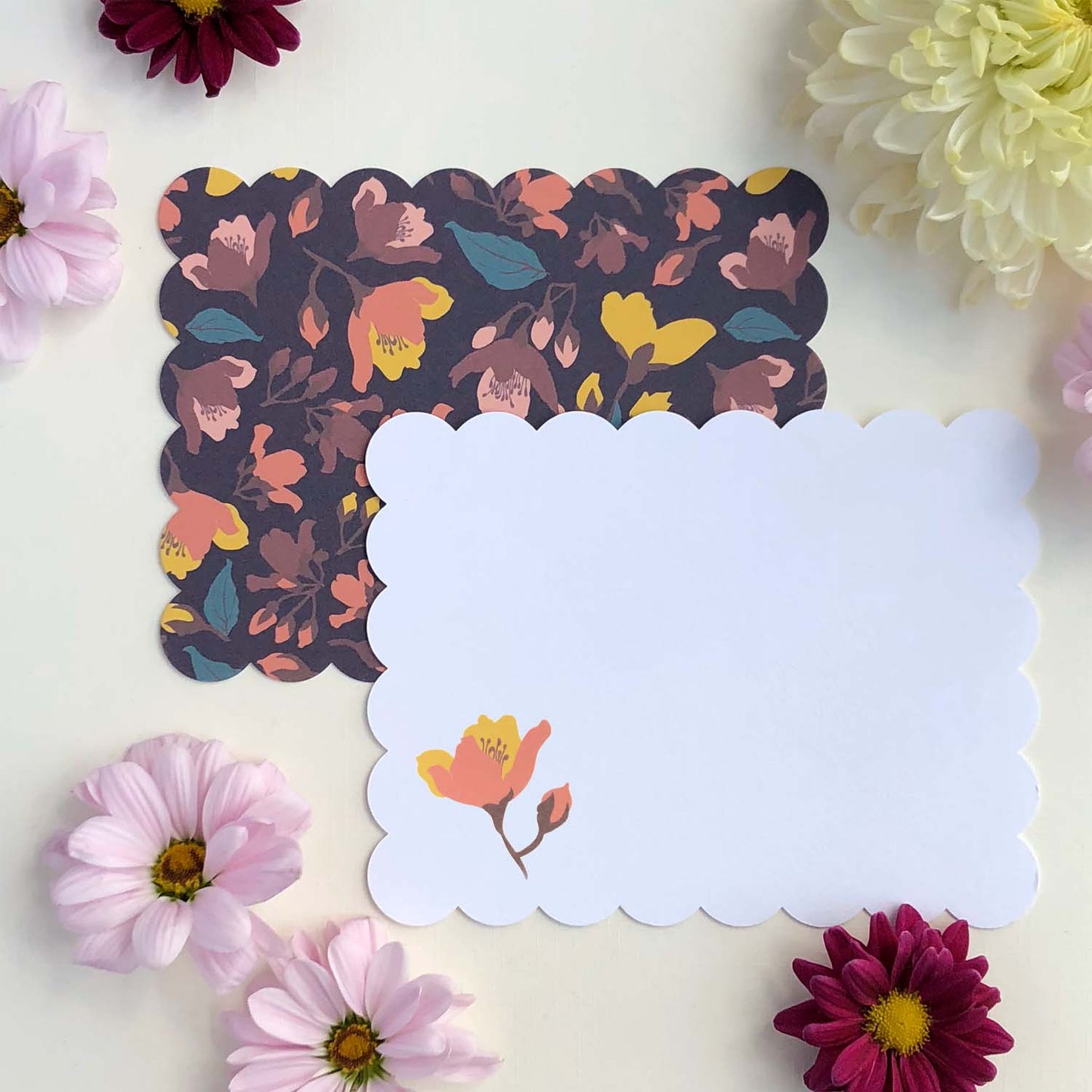 Mock Orange Note Cards