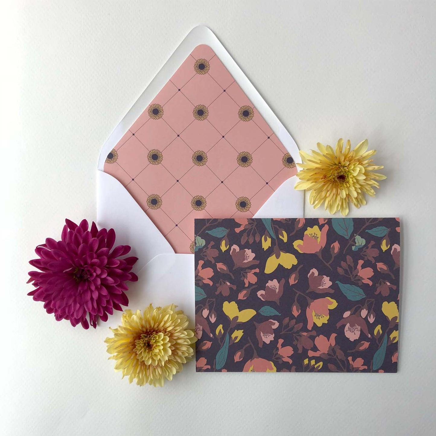 Mock Orange Folded Cards