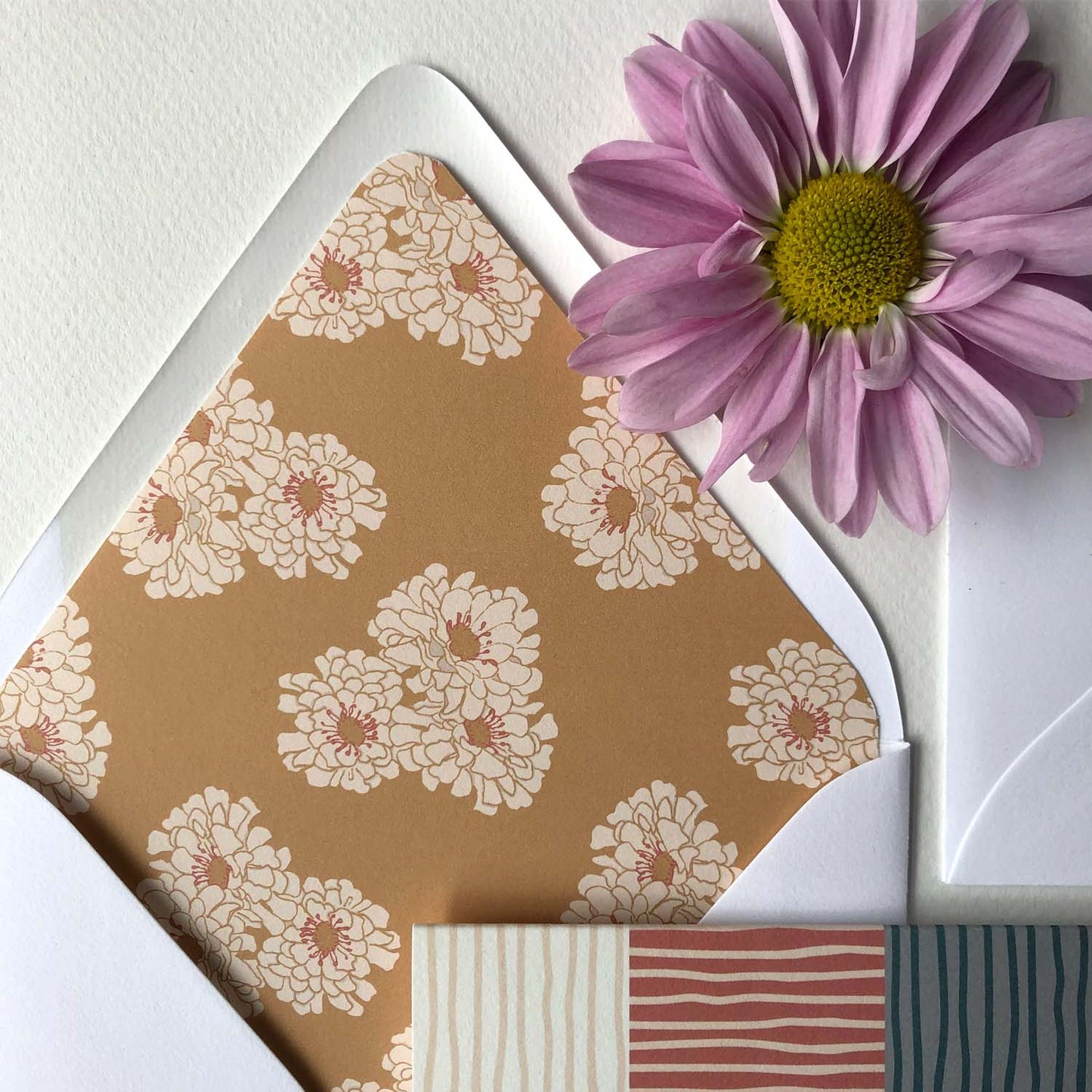 Patchwork Stripes Folded Cards