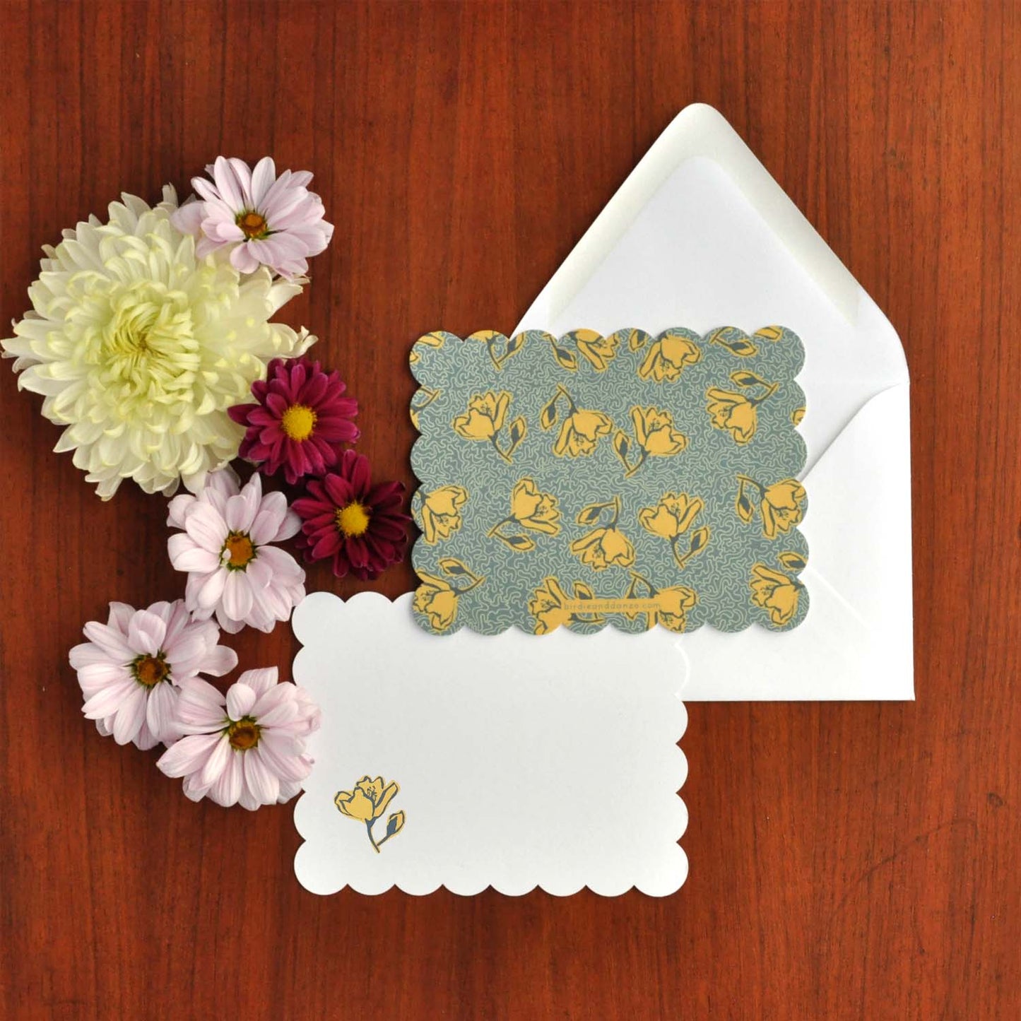 Vermicular Note Cards