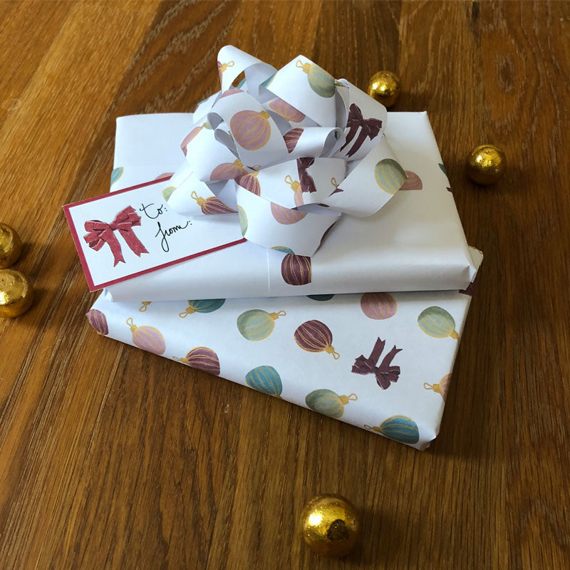 Make Your Own Gift Wrap Bow - Free Instructions!