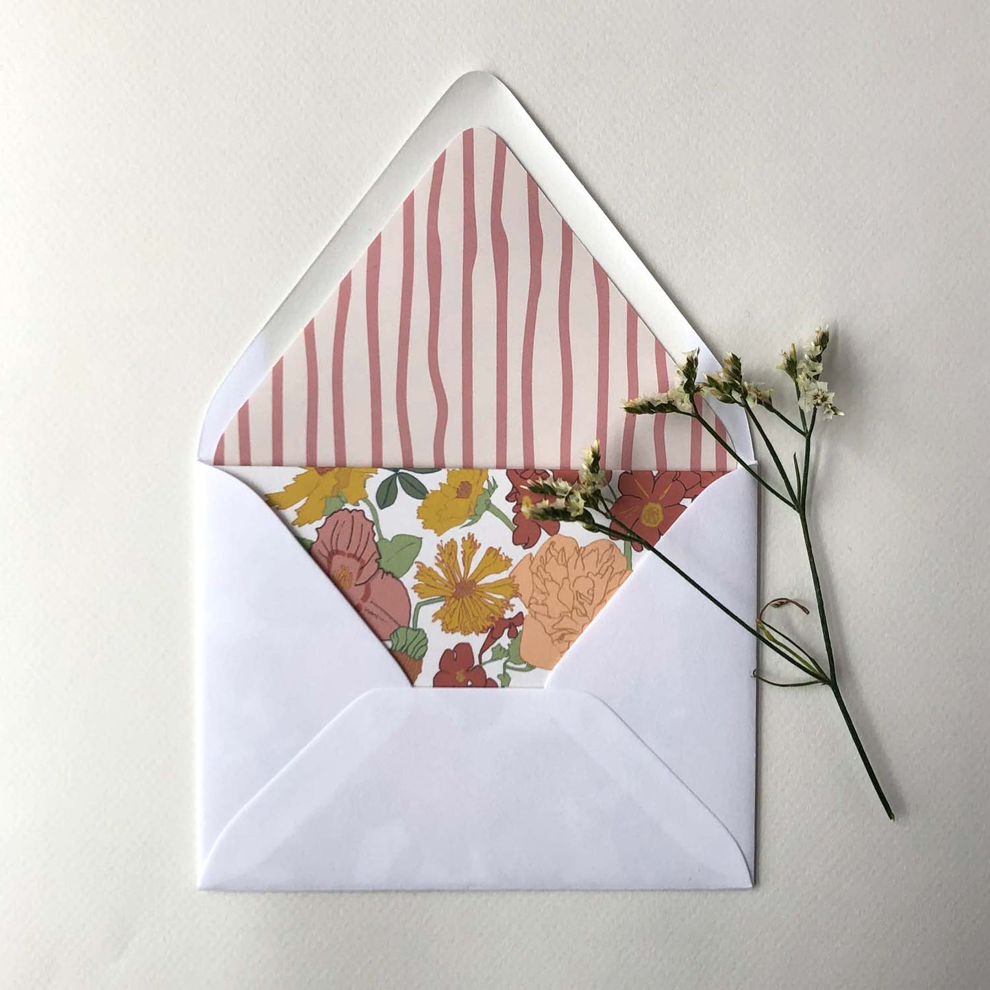 Mixed Florals Folded Cards