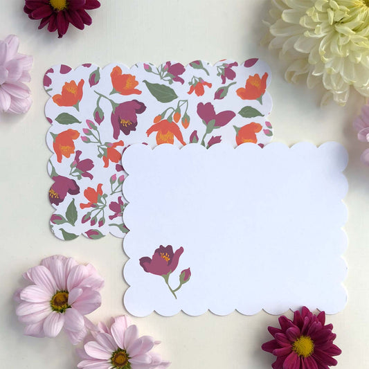 Mock Orange Note Cards