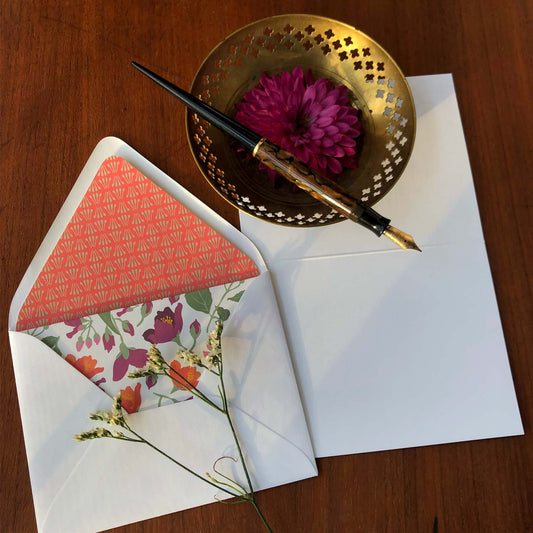 Mock Orange Folded Cards
