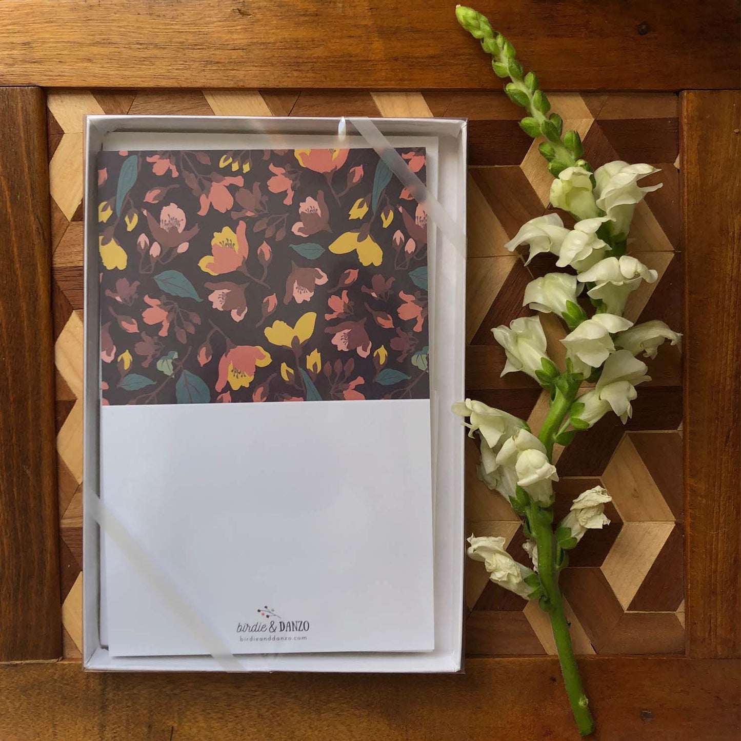 Mock Orange Folded Cards